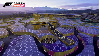 Horizon Stadium maze in Forza Horizon 5
