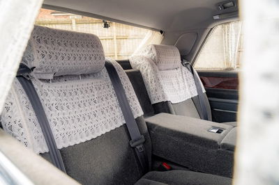 Toyota Century - interior, rear