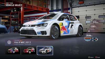 VW Polo WRC 2013, EA Sports WRC