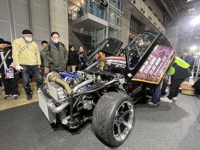 Twin-engined Toyota Sera - front