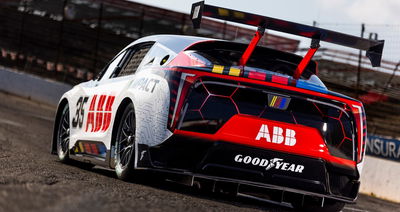 NASCAR EV prototype - rear