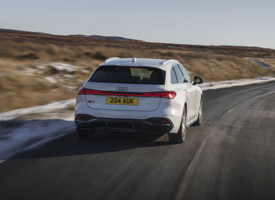 Audi A5 Avant - rear, driving