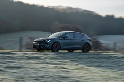 Cupra Leon VZ TSI - front, driving