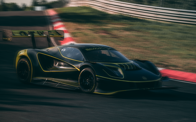 Lotus Evija X laps the Nürburgring