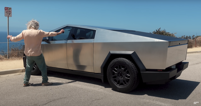 James May reviews the Tesla Cybertruck